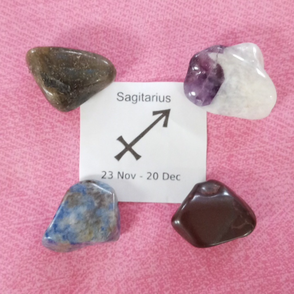 Zodiac stone sets